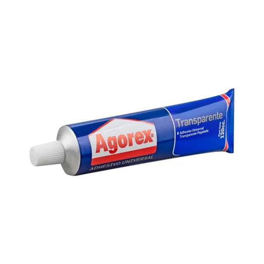 Pegamento Adhesivo De Contacto Transparente Agorex 120 Ml