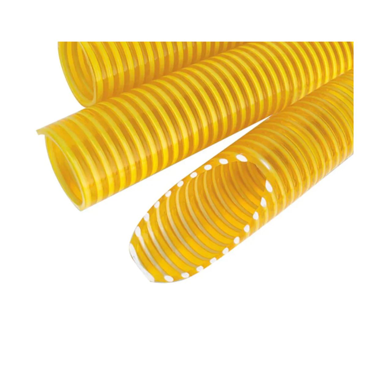 Manguera Espiralada Amarilla 4 Pulgadas - Manguera Succión - Aripaty