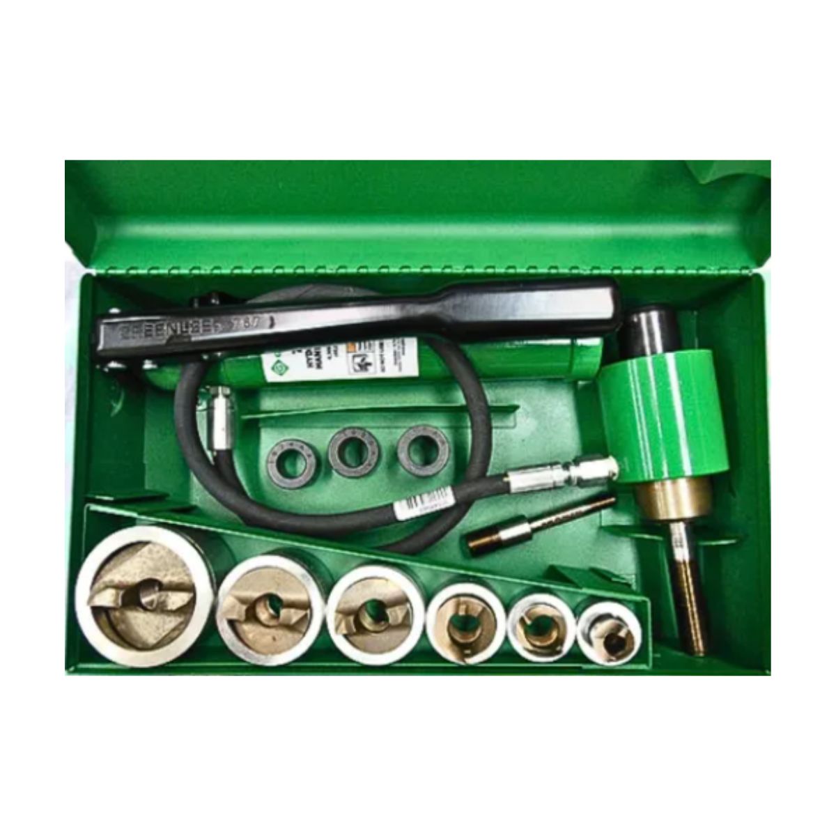 Juego de Sacabocados Hidráulico 1/2"-2" Inox 7506