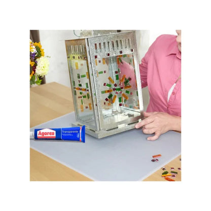 Pegamento Adhesivo De Contacto Transparente Agorex 120 Ml