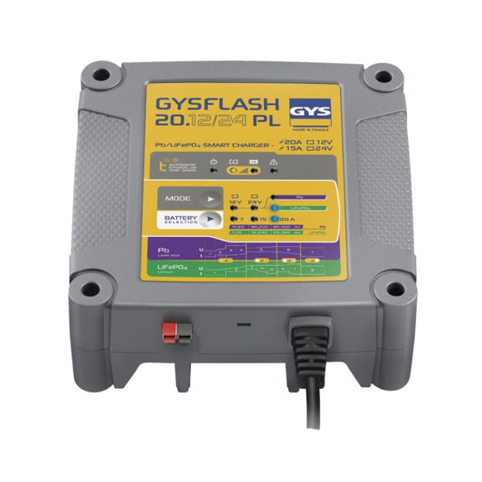 Cargador de Baterías – Gysflash 20.12/24 PL 026049