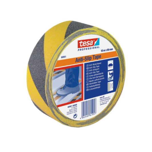 Cinta Antideslizante Profesional Amarillo / Negro