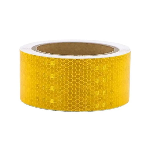 Cinta Reflectante Amarilla 5 cm x 25 mts