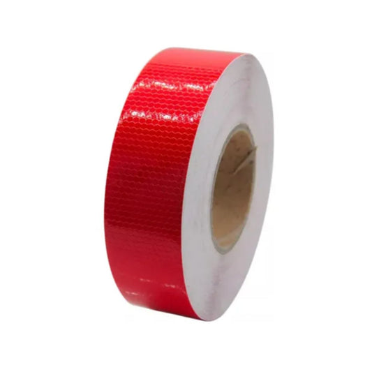Cinta Reflectante Roja 5 cm x 25 mts