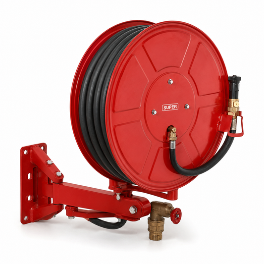 Carrete Ataque Rápido abatible marca SUPER