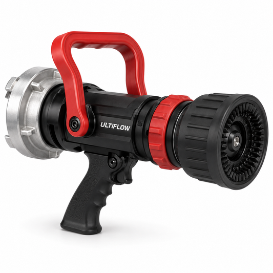 Pitón contra incendio marca Ultiflow modelo 260-760L con Storz 3”