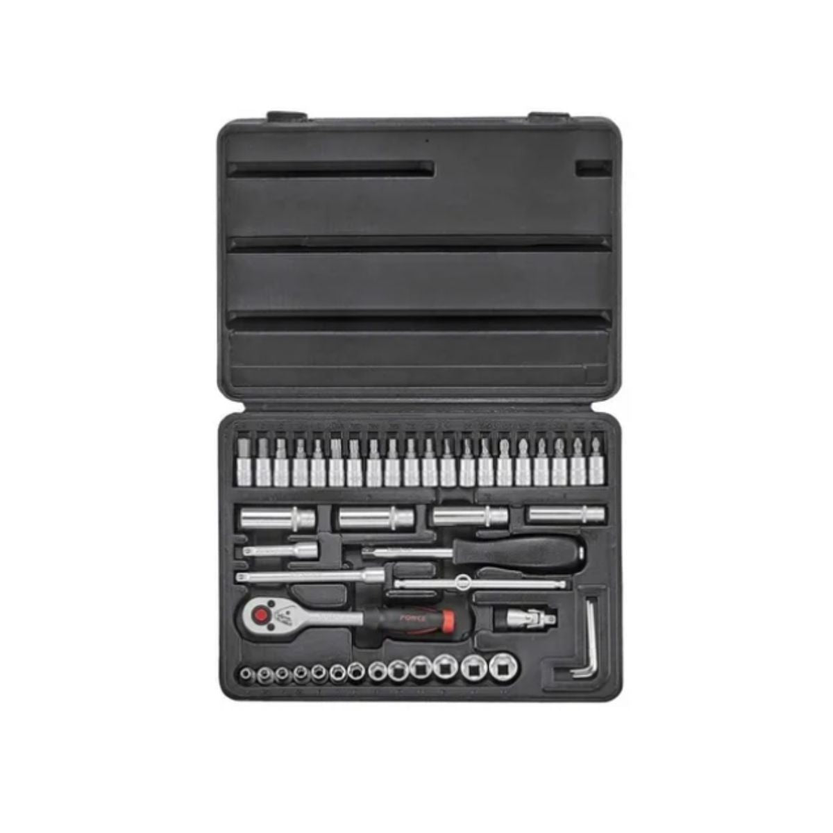 Juego de Dados 1/4" 46 Piezas Force