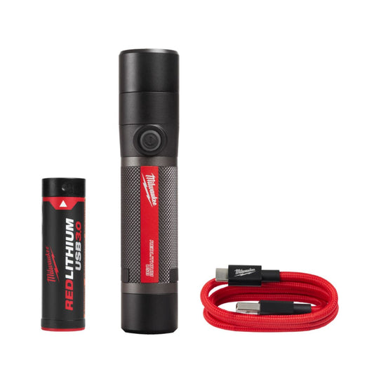 Linterna Recargable Compacta 800 Lúmenes – RedLithium