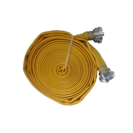 Manguera Incendio Durable Hose Amarilla x 25M con Acoples Storz