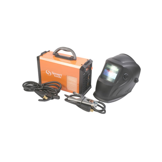 Soldadora Inverter Arco 200A con Máscara Fotosensible Smart Tools