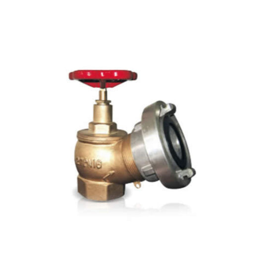 Válvula Angulo 45° Bronce 2" HI con Storz